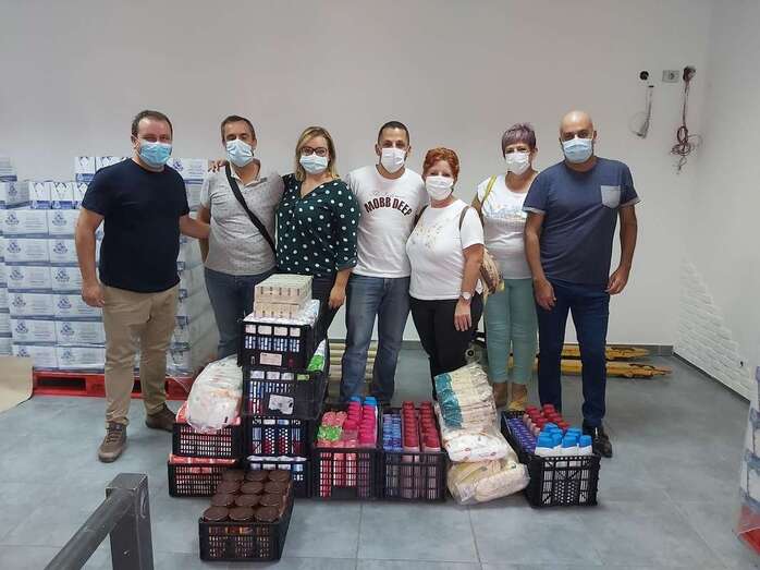 Se trata de una iniciativa solidaria del personal de la UCI (Foto TA)